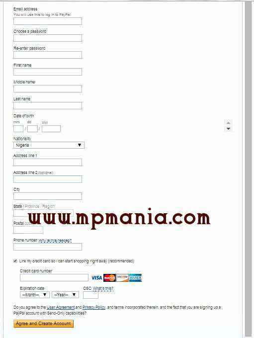 registeration page-mpmania