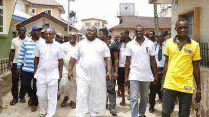 L-R; Ralph Uwazuruike, Alhaji Asari Dokubo