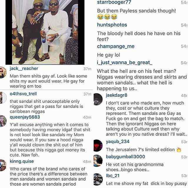 Americans Blast Olamide For Wearing Sandals, Nigerians Fire Back2