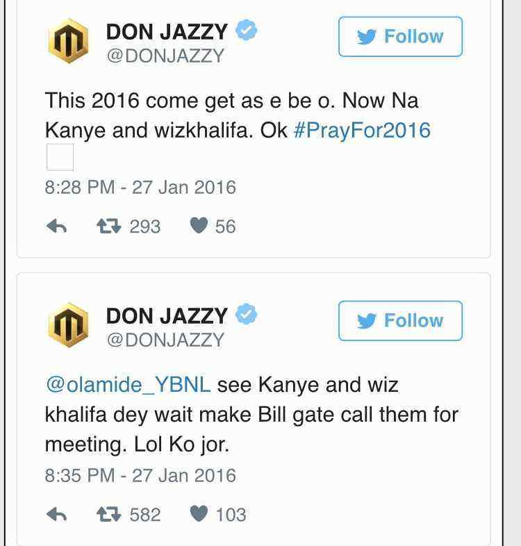 Don Jazzy Weighs In On Kanye West & Wiz Khalifa Twitter Battle2
