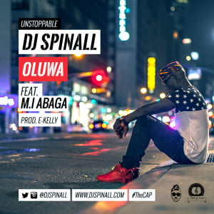 Dj Spinall - Oluwa ft MI - Artwork