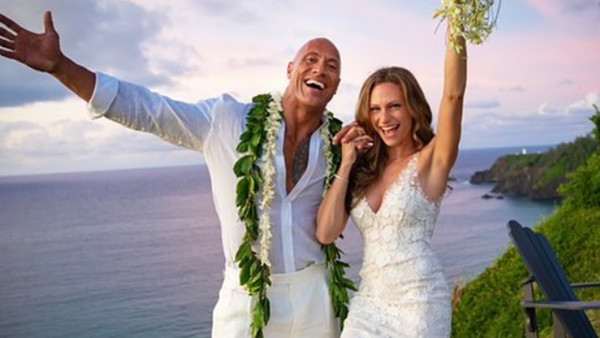 Dwayne Johnson ‘The Rock’ gets married