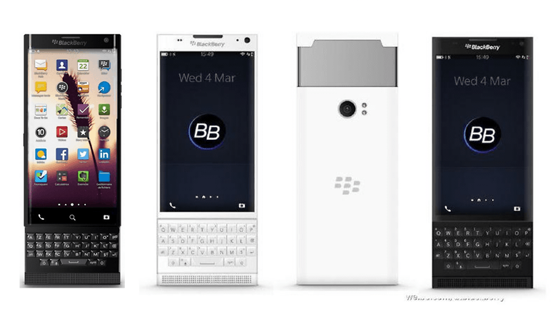 Blackberry Venice; Android Marshmallow, 18MP Camera with Full Screen/QWERTY Flip Pack