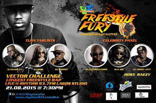 Rhythm 93.7FM’s Rap Kulture Presents: “FREESTYLE FURY – Vector Challenge”