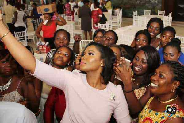 Omotola Renews Endorsement with Ghana's Cosmetic Giant, Ghandour3