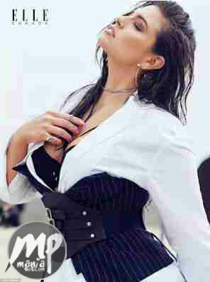 Plus size model Ashley Graham stuns on the cover of ELLE Canada Plus size model Ashley Graham stuns on the cover of ELLE Canada