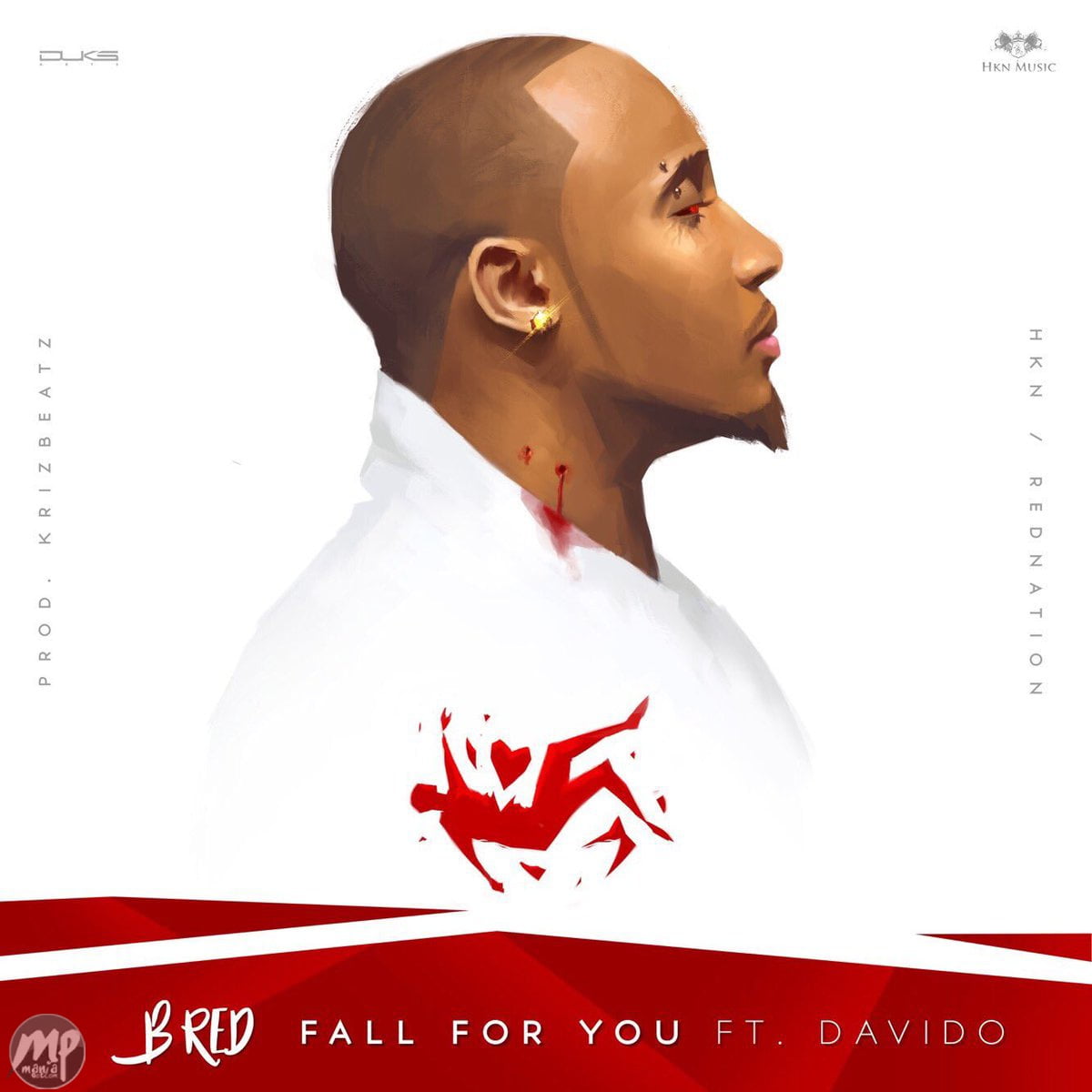 B-Red - Fall For You ft. Davido