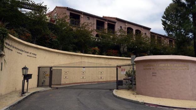 REX FEATURES | The property has a sweeping view of California's San Gabriel Mountains.