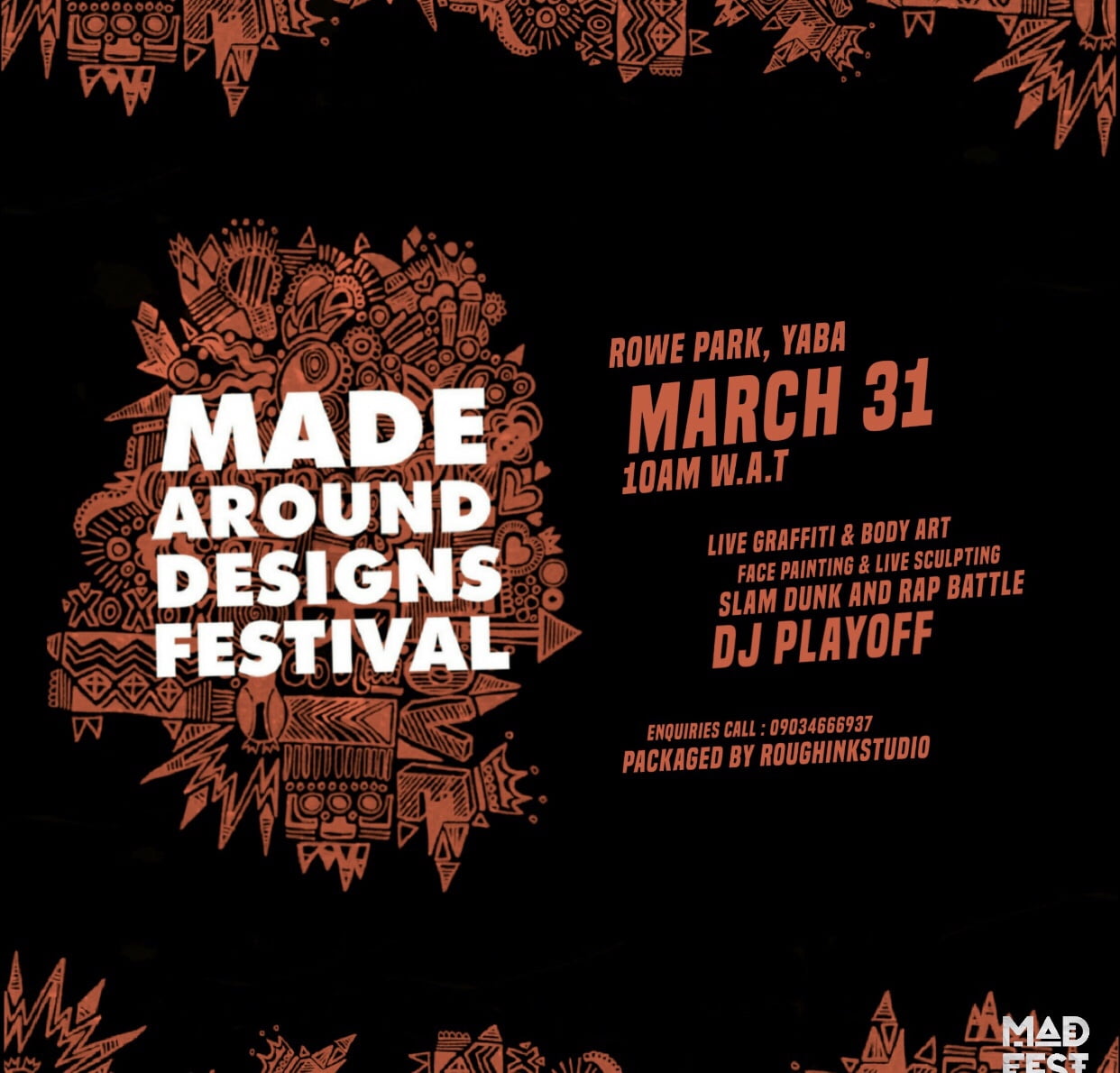 MadFest Tour Sets To Colour The Streets Of Lagos on March 31st