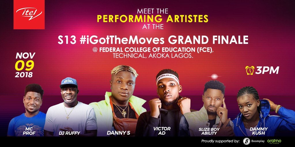Win N500,000 in The Itel #IGotTheMoves Dance Competition