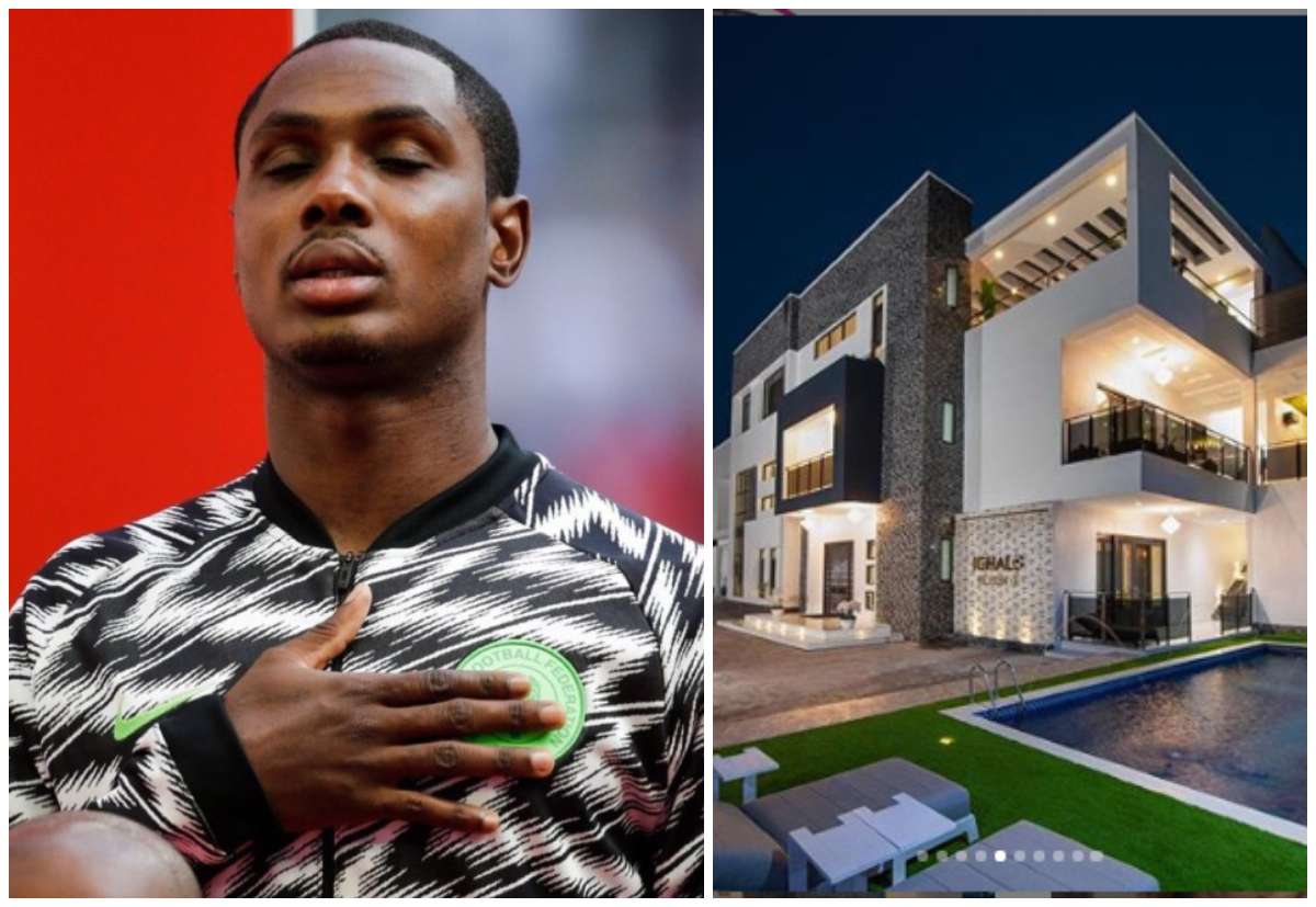 Image result for Check out Super Eagles striker Jude Ighalo’s new Multi-Million Naira Mansion in Lekki (Photos)