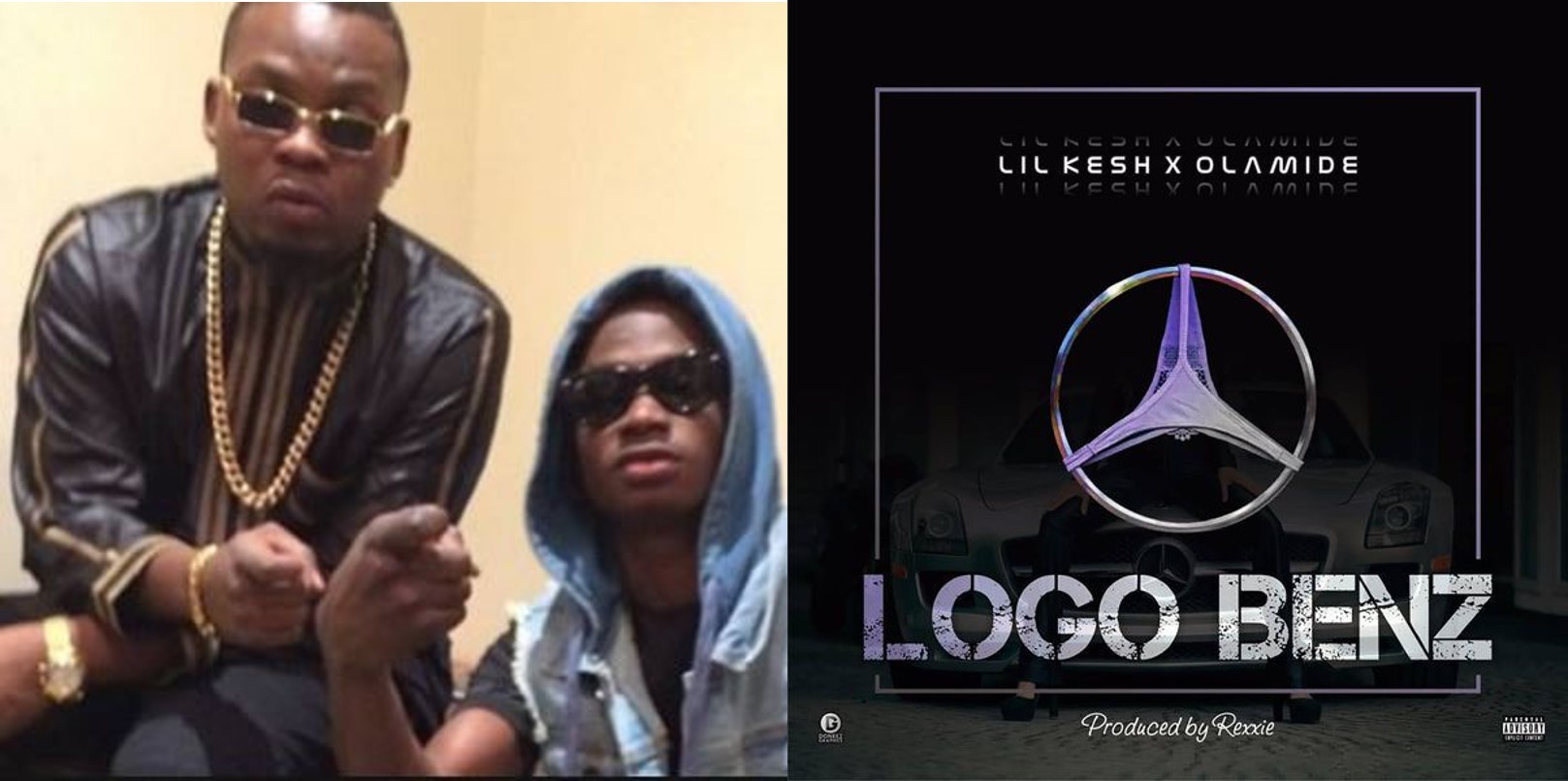 Image result for Nigerians blast Olamide and Lil Kesh for promoting ‘yahoo-yahoo’ and ‘blood money’ in their latest song, ‘Logo Benz’