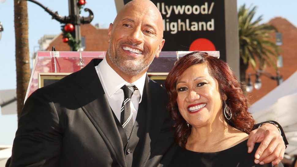 Image result for Dwayne Johnson gifts his mom a brand new home for Christmas (Video)