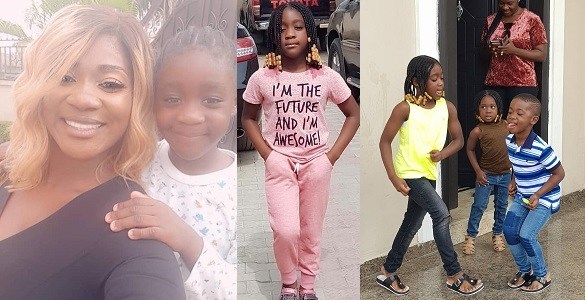 Image result for Mercy Johnson celebrates her first daughter as she turns 6