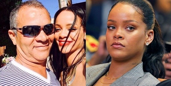Image result for Rihanna sues her own dad for stealing her Fenty brand Name