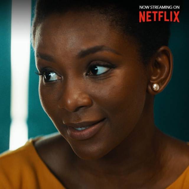 Keri Washington congratulates Genevieve Nnaji