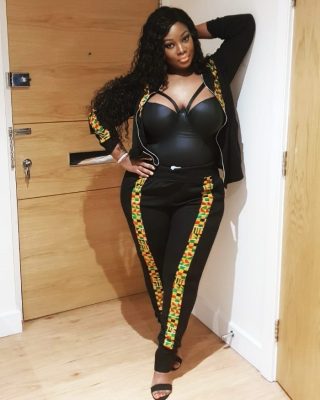 Toolz steps out for Davido's concert