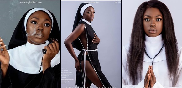 Image result for I received death threats over racy nun pictures I took – Beverly Osu reveals