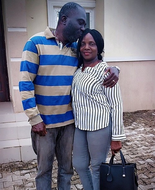 Simi's mom celebrates first wedding anniversary
