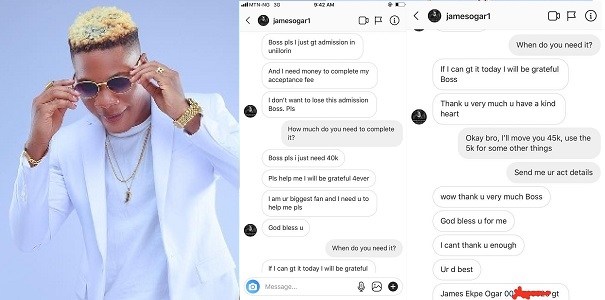 Image result for Nigerian Singer, King Bernard scammed 450k by a fan/instagram beggar