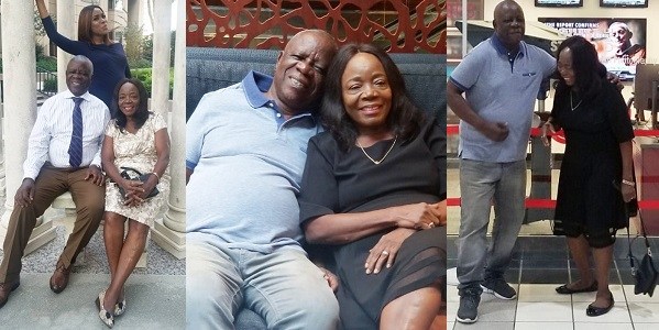Image result for Linda Ikeji celebrates her parent as they mark their 40th wedding anniversary (Photos)