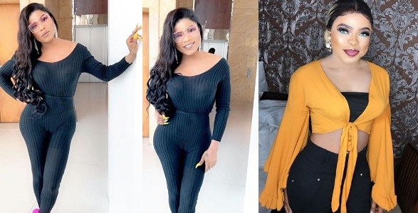 Image result for Bobrisky flaunts real boobs? Reveals he doesn’t use breast pads