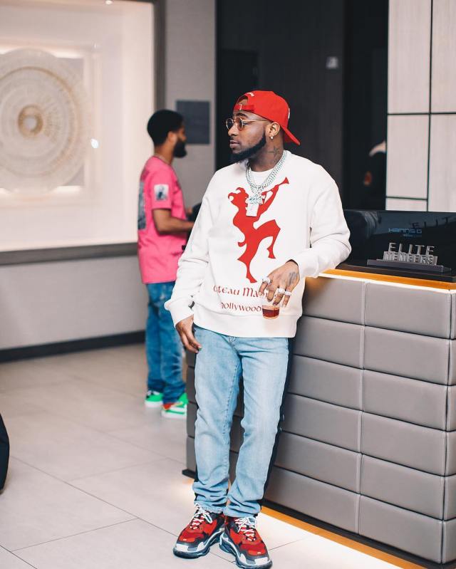 Davido boasts