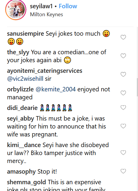 Sad! Comedian Seyi Law announces the end of his marriage to wife of 8 years, Stacy