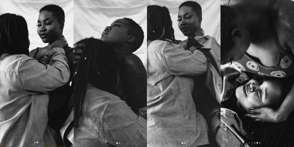 Image result for Charly Boy’s Daughter, Dewy Oputa & Partner Celebrate Val's Day With Intimate Photos
