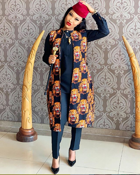 Photos: Check out Tonto Dikeh rocking Isiagu