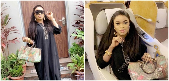 Image result for Bobrisky jets out to Dubai in style for vacation, wishes Nigeria a peaceful election (Photo)