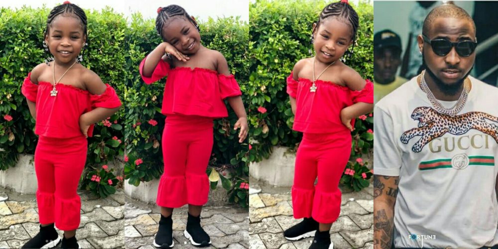Image result for Davido’s First Daughter Imade Adeleke