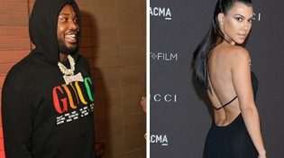 Rapper, Meek Mill flirts with Kourtney Kardashian on Instagram
