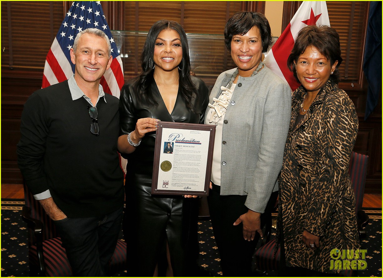 Washington DC Mayor proclaims February 8th as "Taraji P. Henson Day" (Photos)