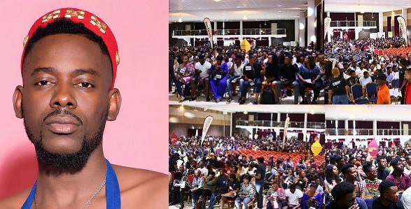 Image result for “Use the same energy to vote – Singer Adekunle Gold reacts to massive crowd at the #BBNaija2019 auditions