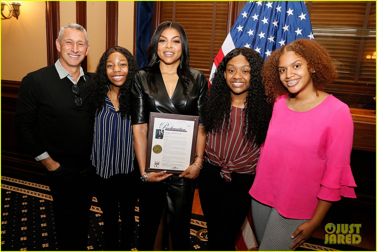 Washington DC Mayor proclaims February 8th as "Taraji P. Henson Day" (Photos)