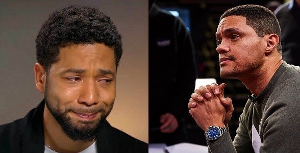 Image result for Trevor Noah says Jussie Smollet deserves an Oscar if he lied about attack