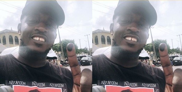 Image result for MI Abaga casts his vote despite being sick