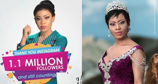 Image result for BBNaija housemate, Nina celebrates reaching 1 million followers on Instagram