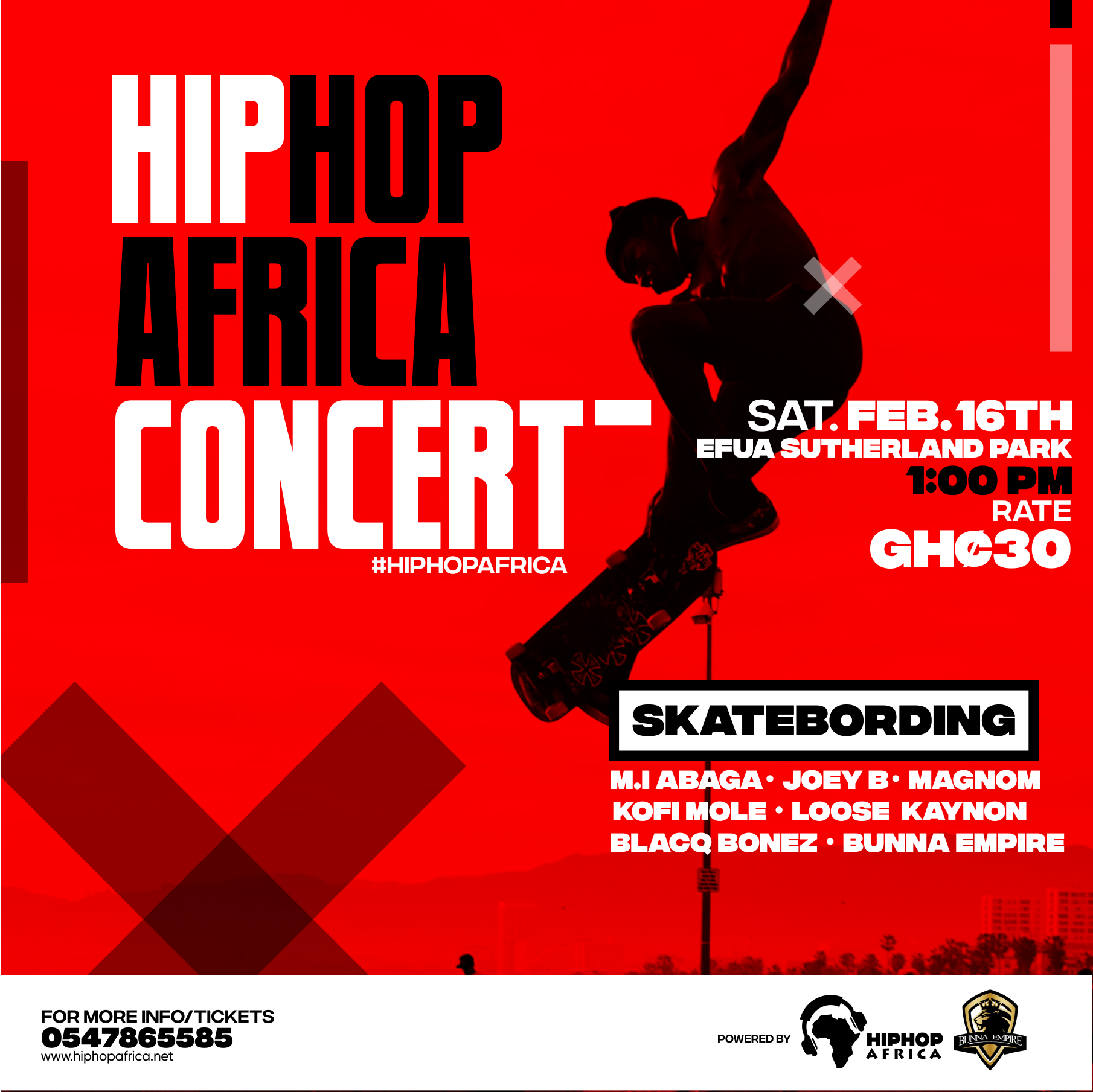 HipHop Africa to Launch with its Maiden Concert