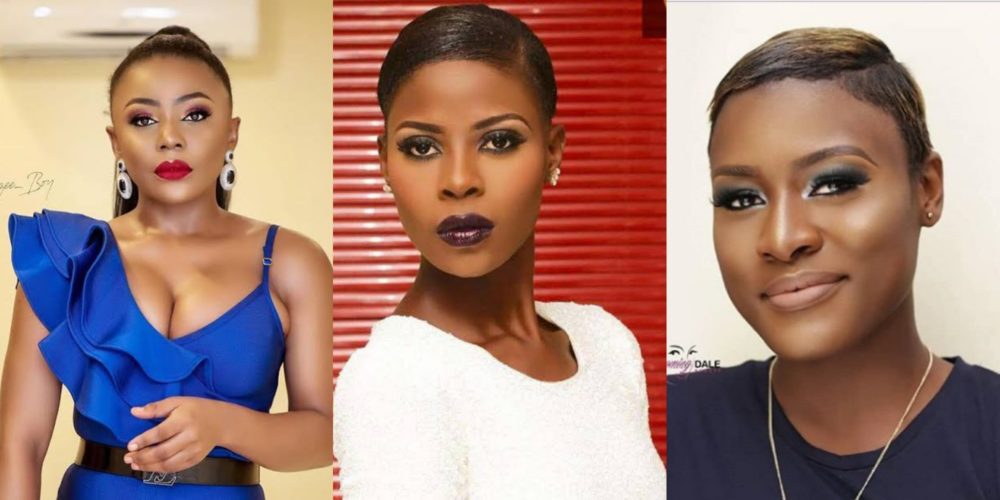 Image result for “We didn’t dated” — Khloe makes grammatical blunder on live TV, Alex and Ifu Ennada reacts!