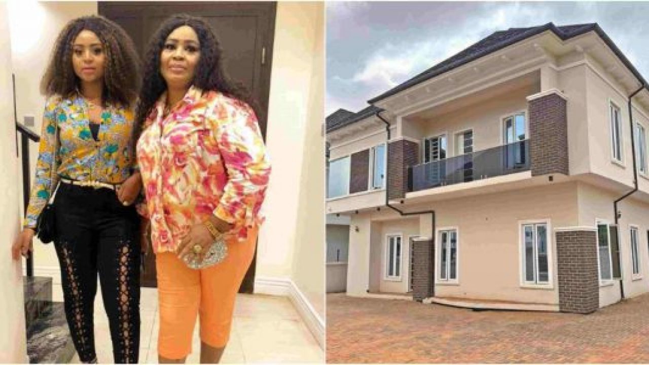 Image result for Teen Actress, Regina Daniels Buys Her Mom A House