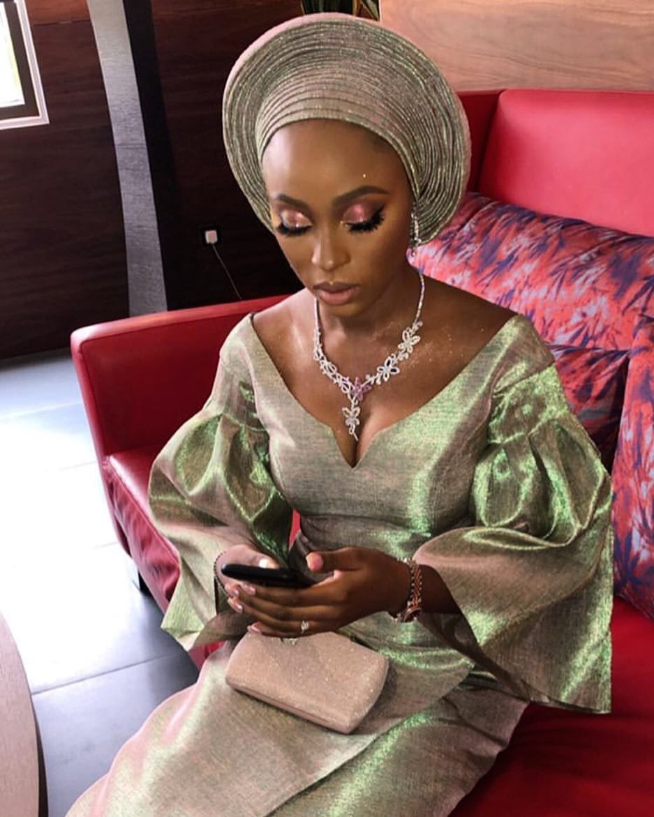 Photos from the traditional wedding of media personality, Illrymz