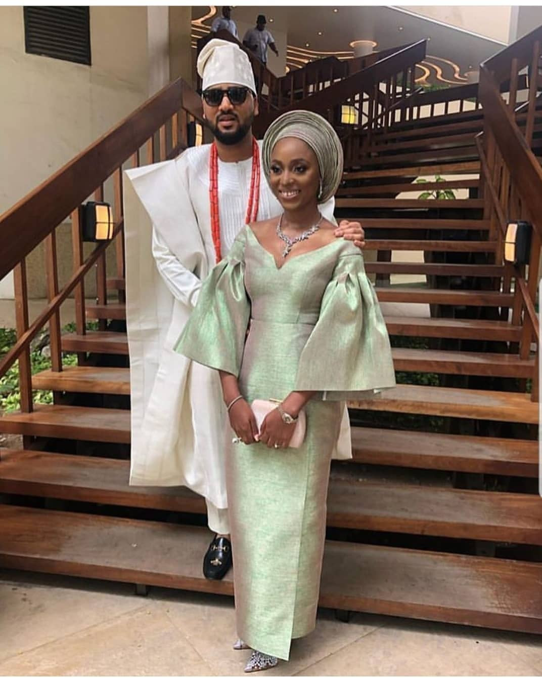Photos from the traditional wedding of media personality, Illrymz