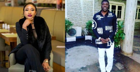 Image result for Tonto Dikeh reacts after actor, Davids Fagbuyiro rubbished her for threatening his children