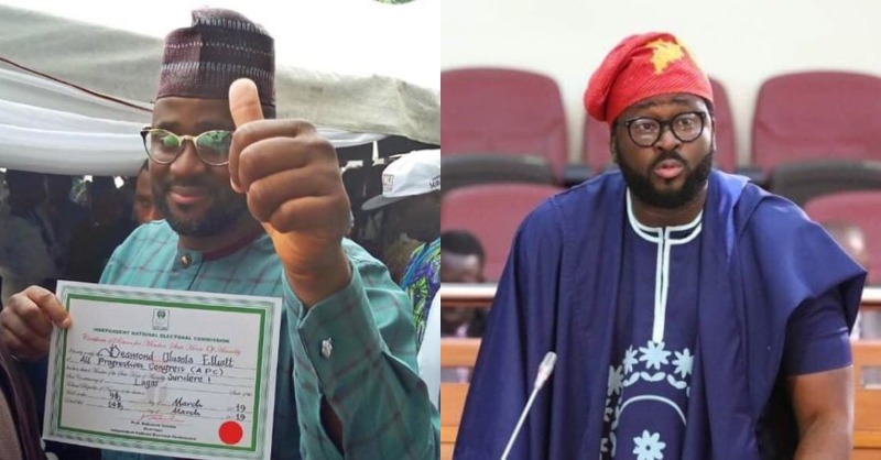 Actor & Legislator, Desmond Elliot receives Certificate of Return