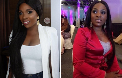 Annie Idibia & Pero Adeniyi throw shades at each other on Instagram
