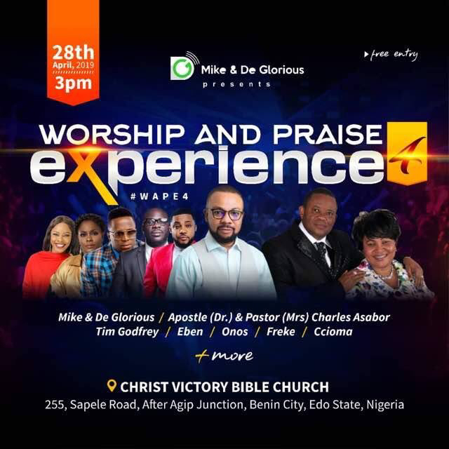 Michael Obasuyi Osasogie hosts ‘Worship & Praise Experience’ in Benin City