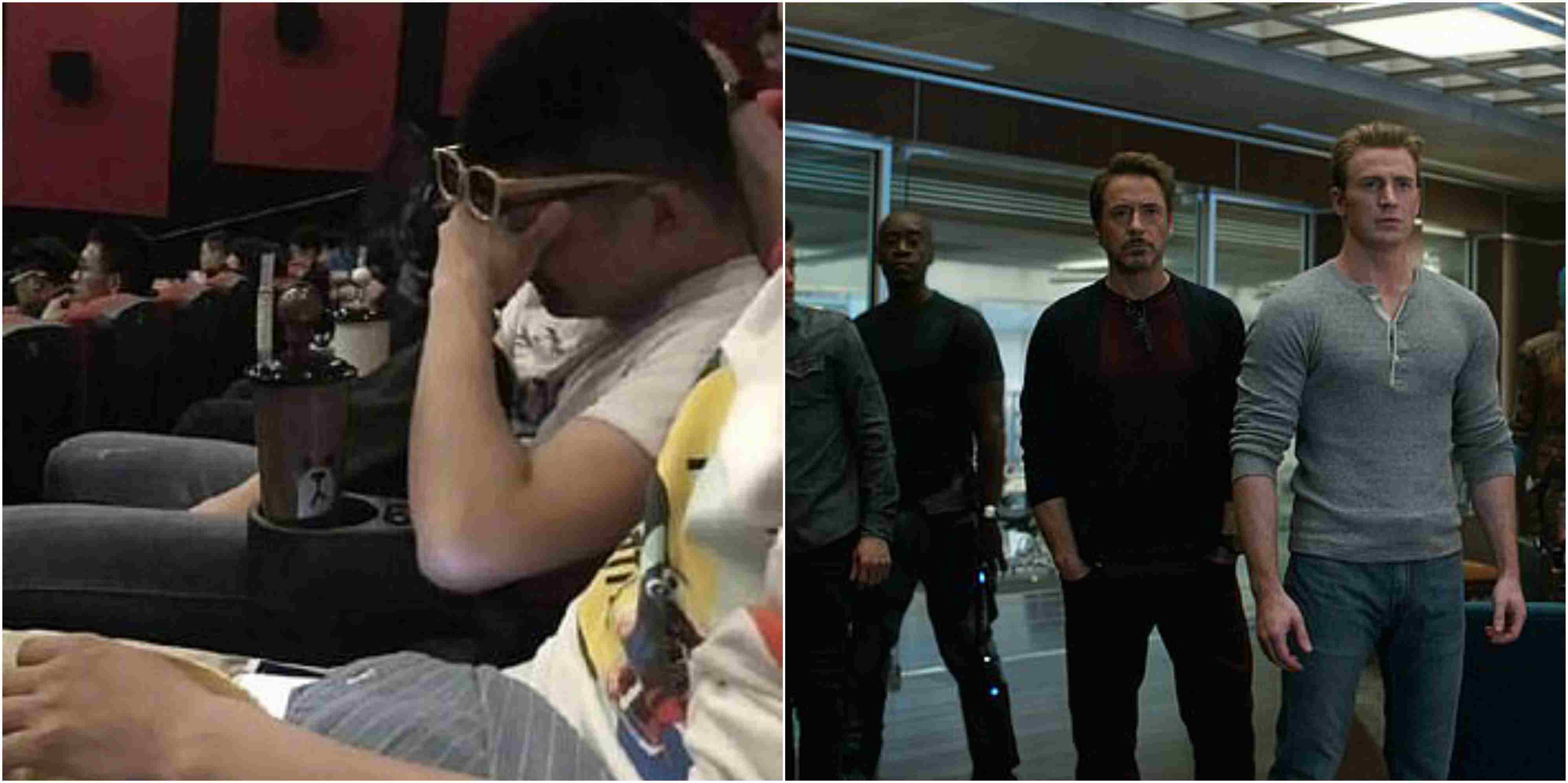 Image result for Avengers fan hospitalized after crying too hard in the Cinema