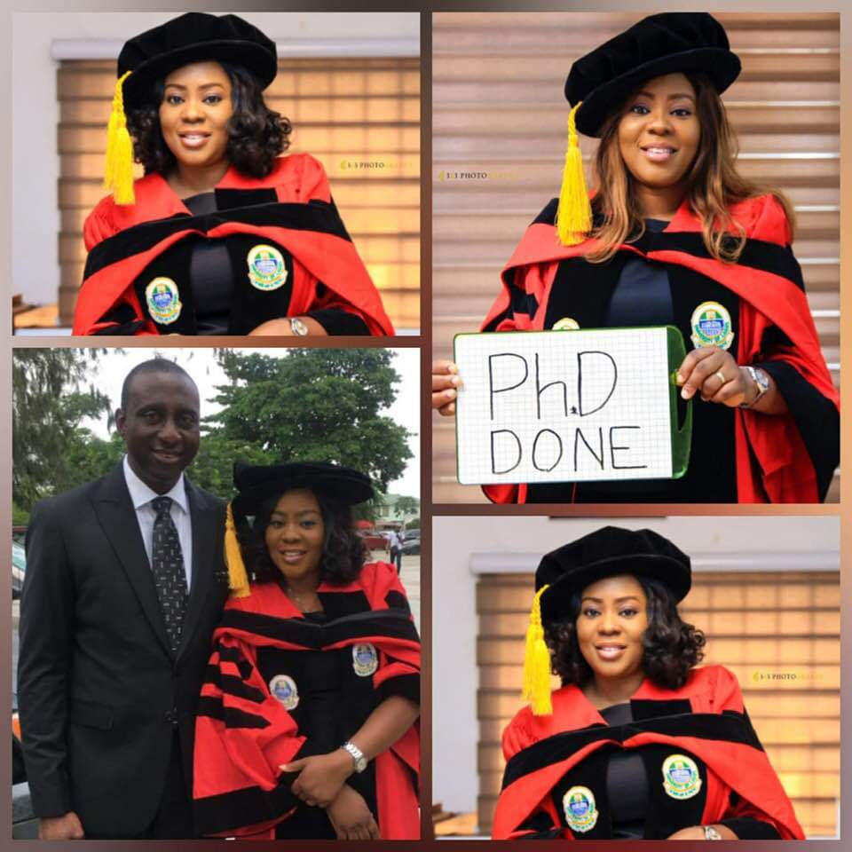 Image result for Mother Of Four Completes Her Ph.D With 5.0 CPGA